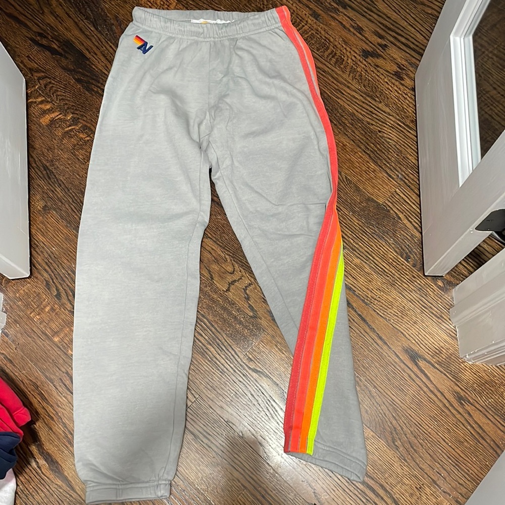 COPY - aviator nation side stripe pant